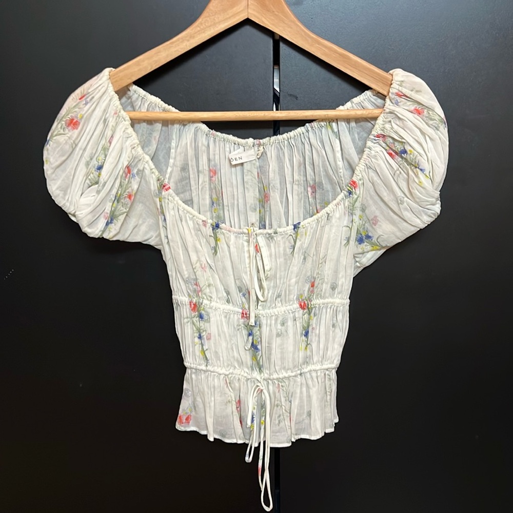 Doen Adie Top in Painted Bouquet
